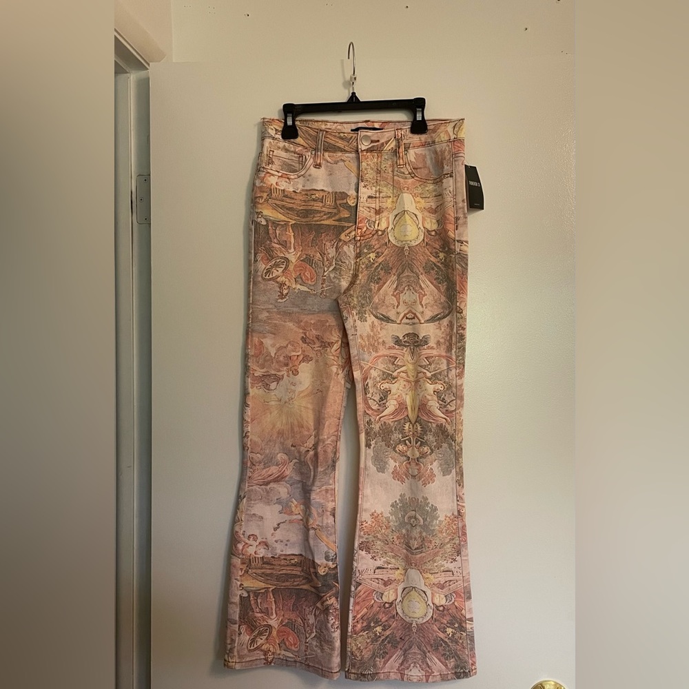 NWT flare leg angel renaissance jeans pants